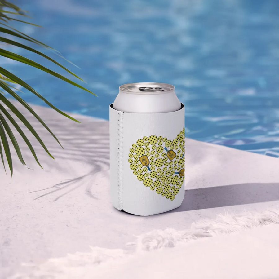Pure Heart Pickleball Heartfelt Coozie Can Cooler product image (7)