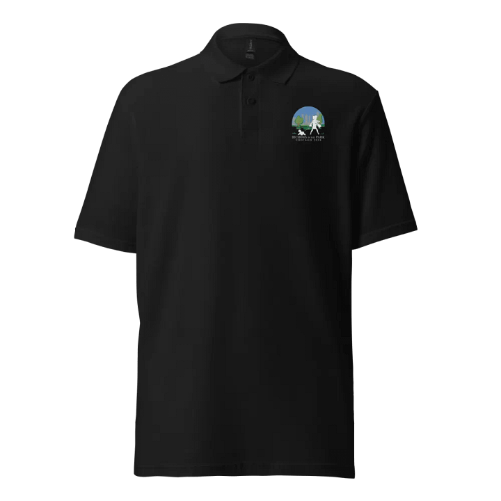 2024 National Specialty Embroidered Gilden Unisex Pique Polo in Black or Navy product image (1)