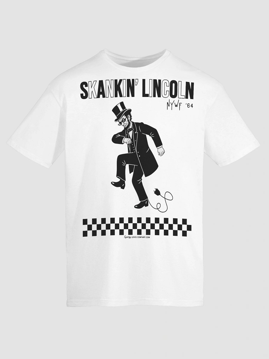 Skankin Lincoln - Light color T-Shirt product image (9)