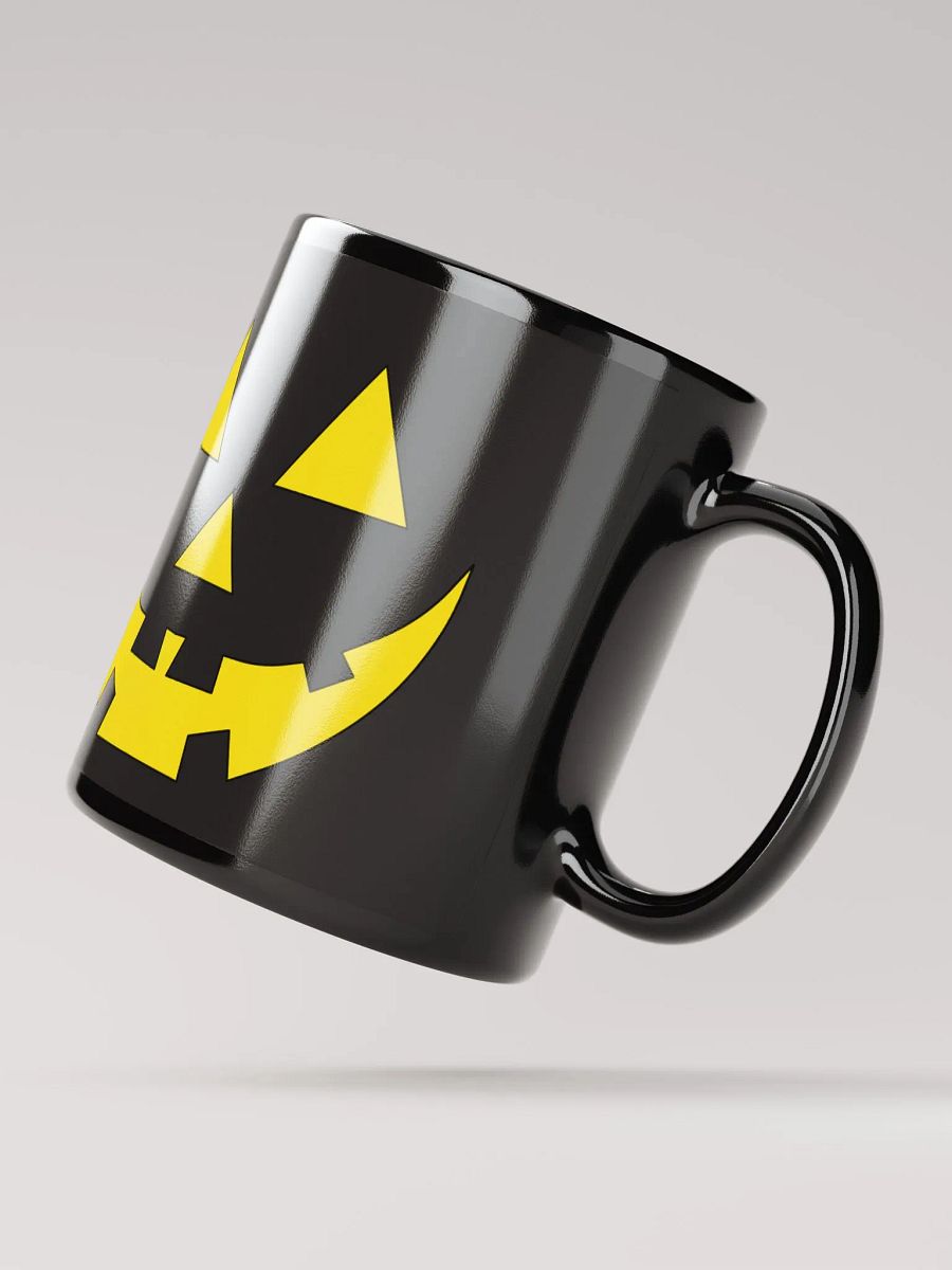 Black Halloween Jack o Lantern Mug! product image (2)