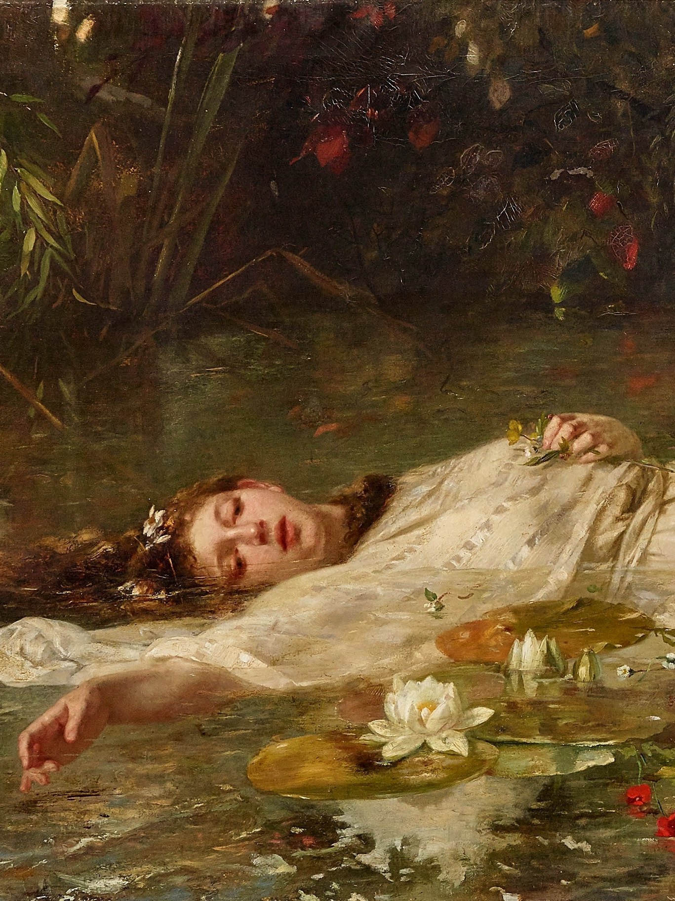 ''Ophelia'' by Friedrich Wilhelm Theodor Heyser Poster product image (3)