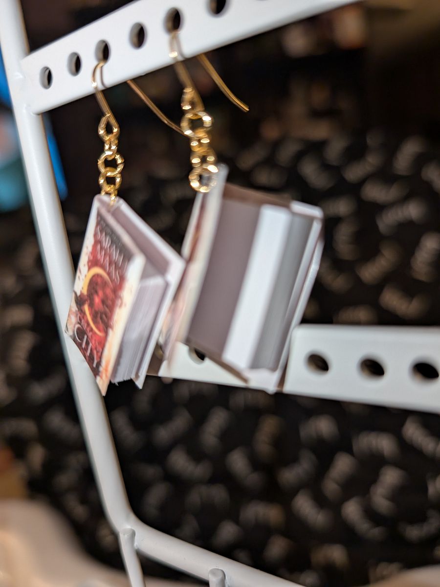 Mini Book Dangle Earrings! product image (3)