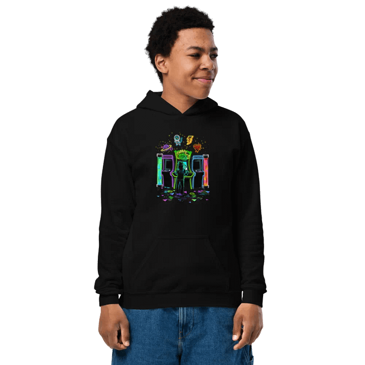 Kids Hoodie - 90s Arcade Vibes product image (1)