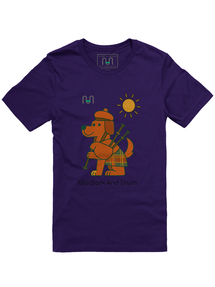 Highland Howler – Kilted Pup Tee – M Style - M-Art & Design product image (1)