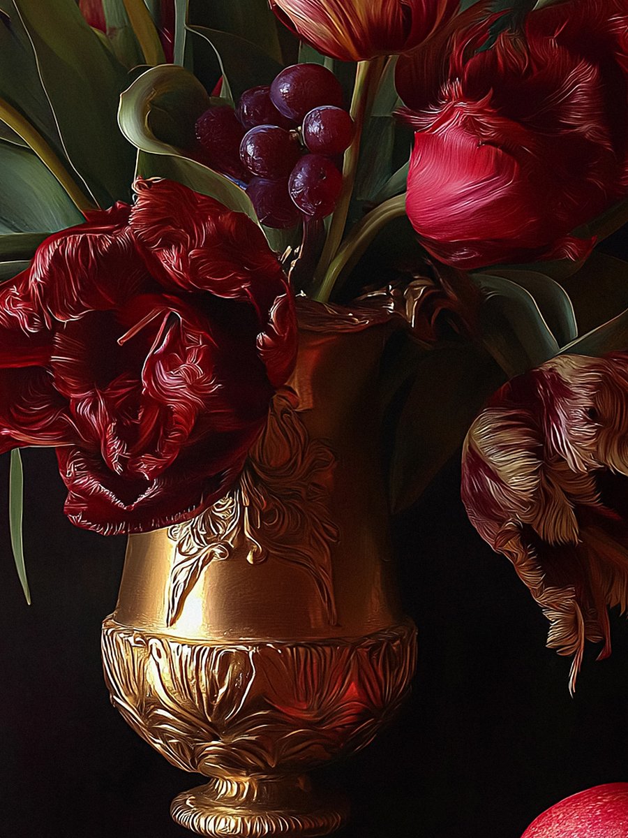 Pomegranate Bloom Art Print product image (3)