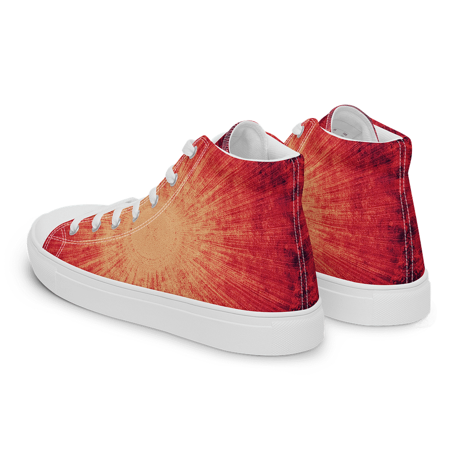 Radiant Sunburst Canvas High Tops product image (5)