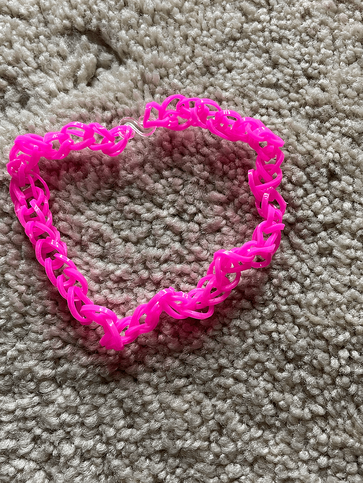 Pink Loom Choker product image (1)