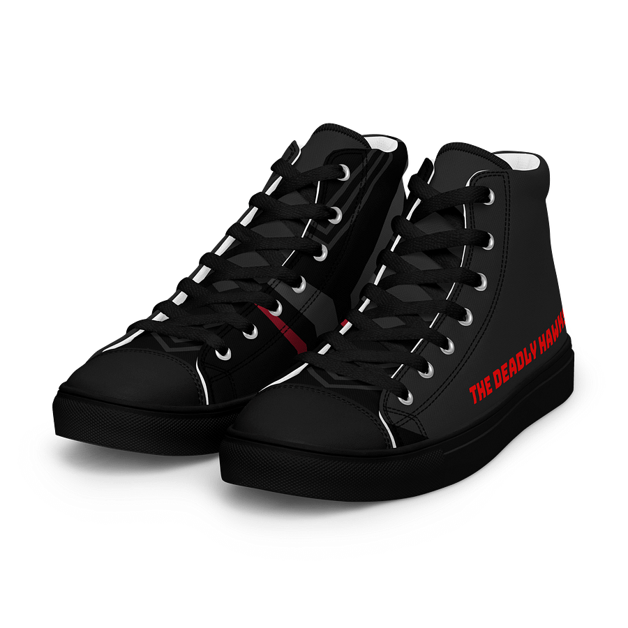Crimson Geometric High Tops product image (6)