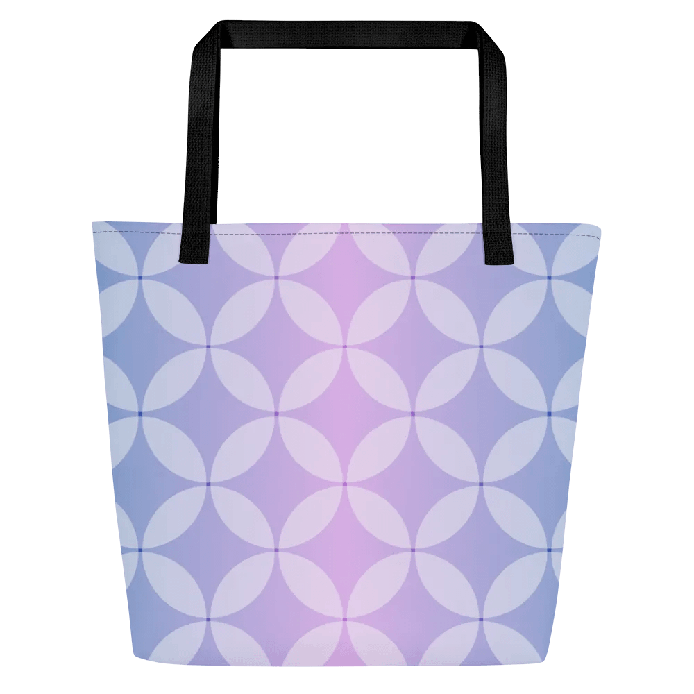 Harmony Circle Polyester Tote Bag product image (1)