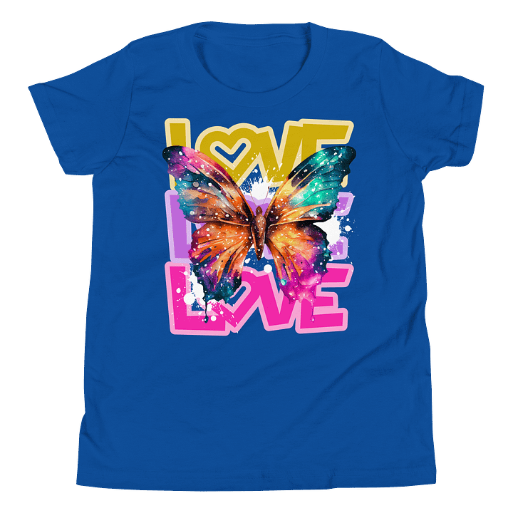 Love Butterfly Youth T-Shirt product image (53)