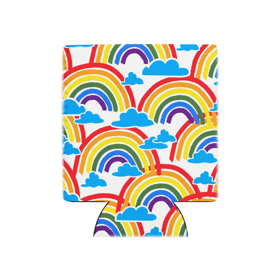 Rainbow Cloud Can Cooler product image (1)