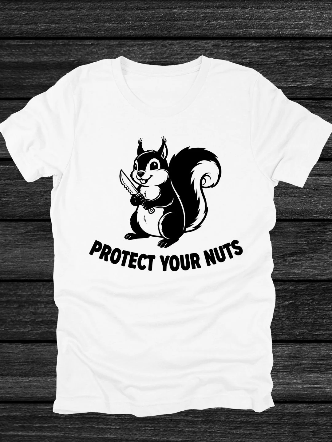 Protect Your Nuts Squirrel T-Shirt product image (1)