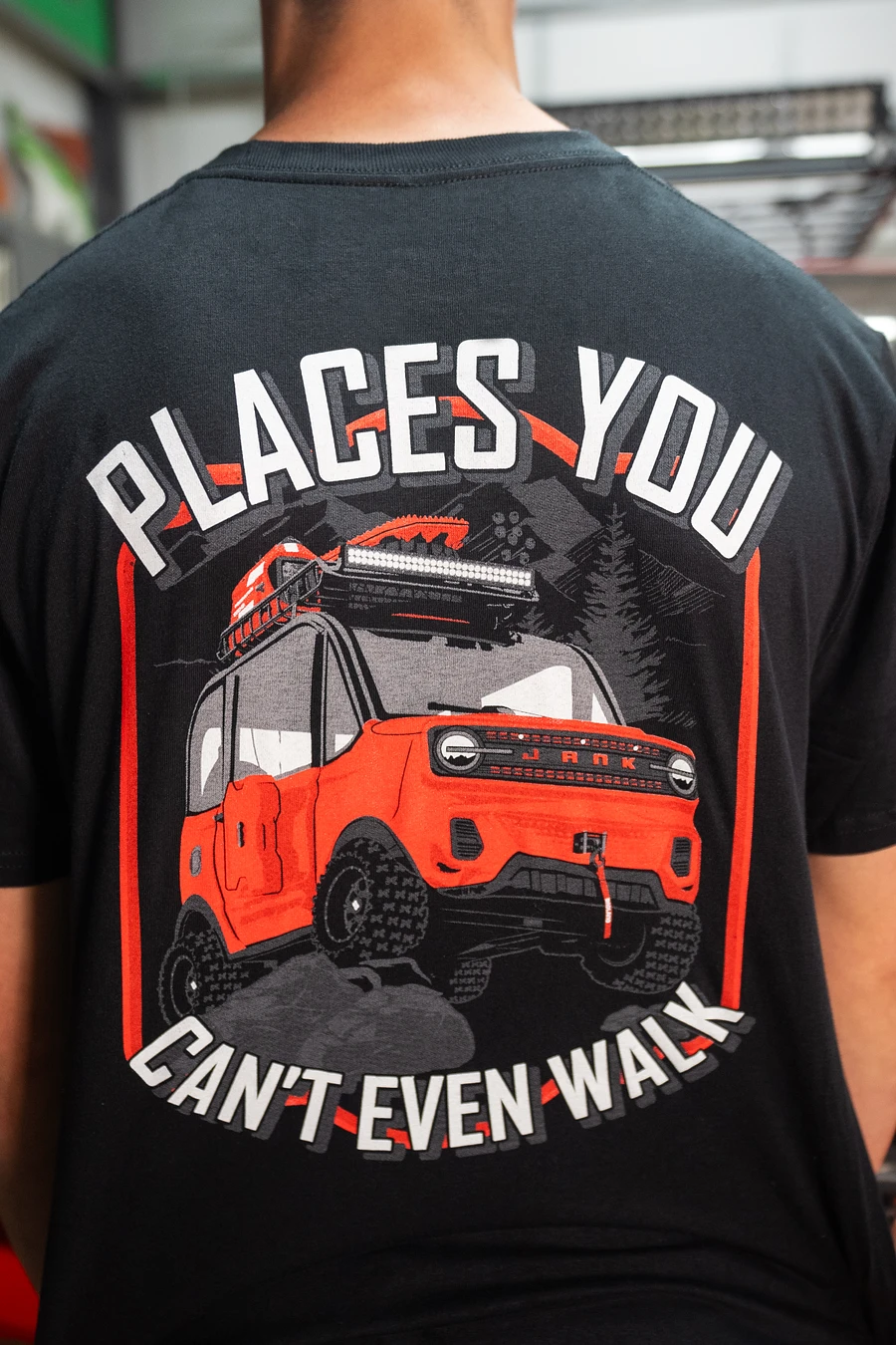 PLACES YOU CAN'T EVEN WALK TEE product image (3)