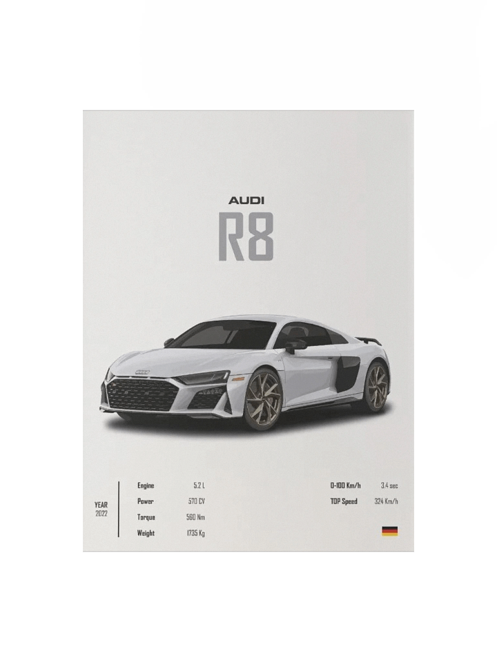 AUDI R8 product image (1)