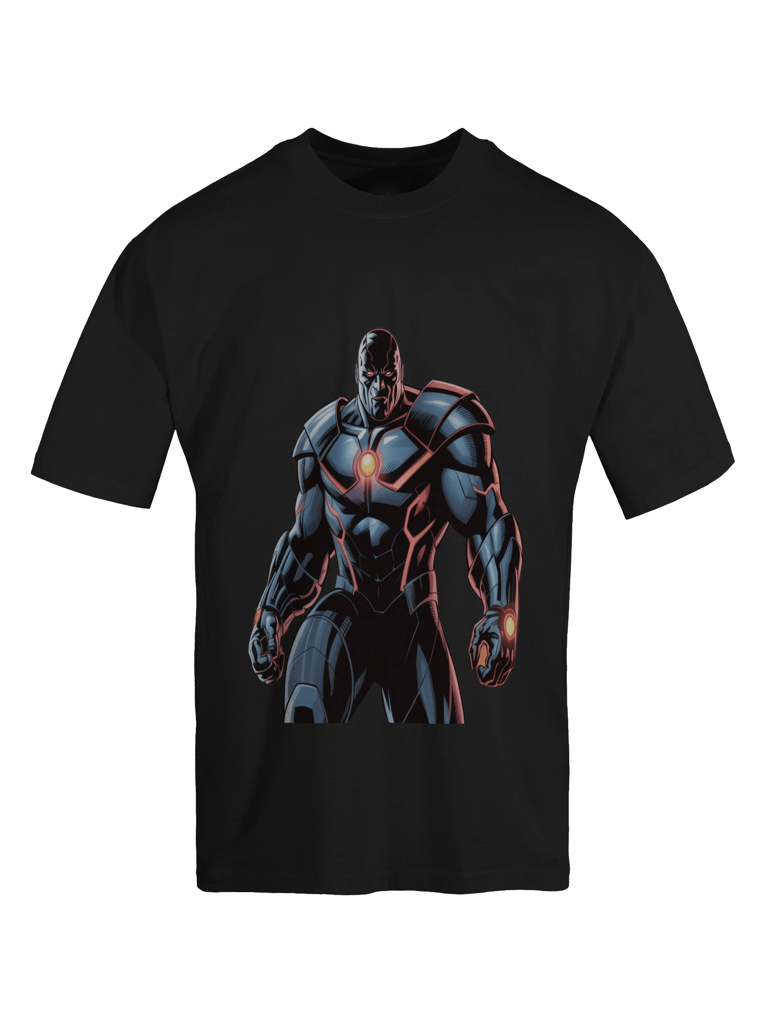 Voidheart Radiance: Darkseid Oversized Faded T-Shirt product image (1)