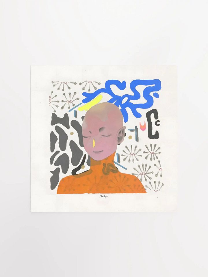 Elven Peace Square Matte Print product image (1)