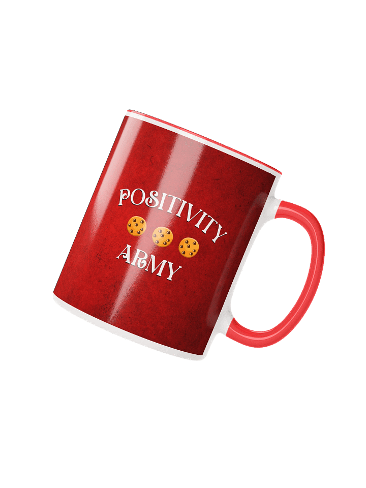 Positivity Army Cup with Red Background product image (3)