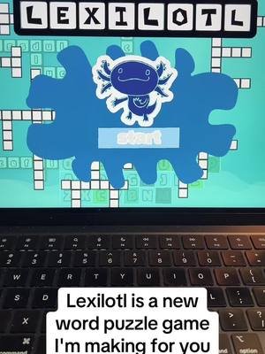 After building a word action game for a few years, I'm now creating a word puzzle game, crossword style. Lexilotl is a new word puzzle game I'm making for you. #wordgames #indiegames #workinprogress #lexilotl