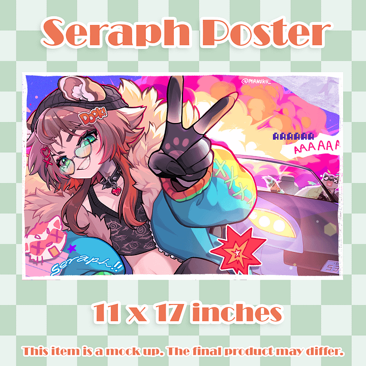 Smitten Seraph Poster product image (1)