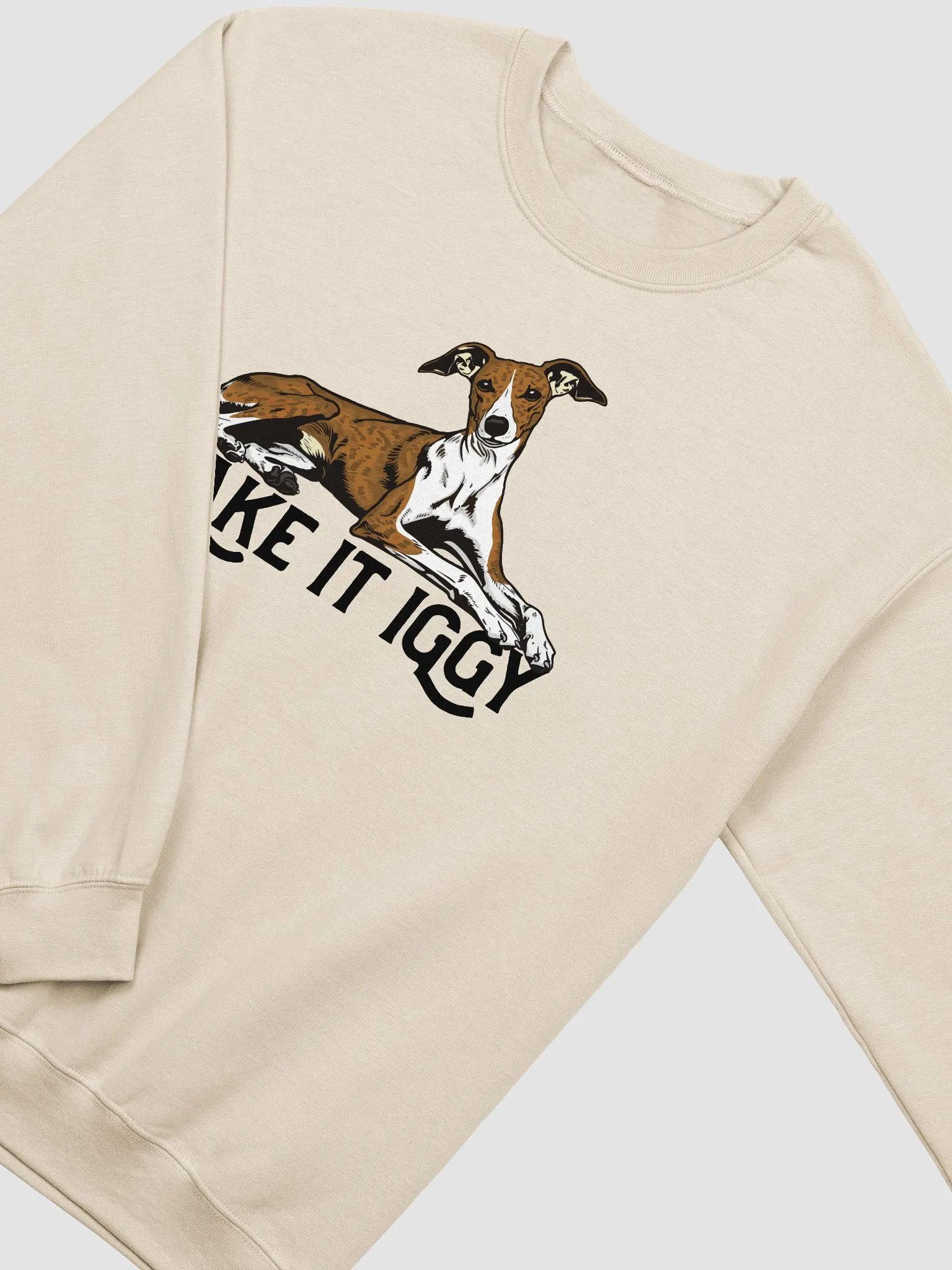 Take It Iggy Sweatshirt of an Italian Greyhound(Brindle) | Funny Shirt for Iggy Paw-rents product image (21)