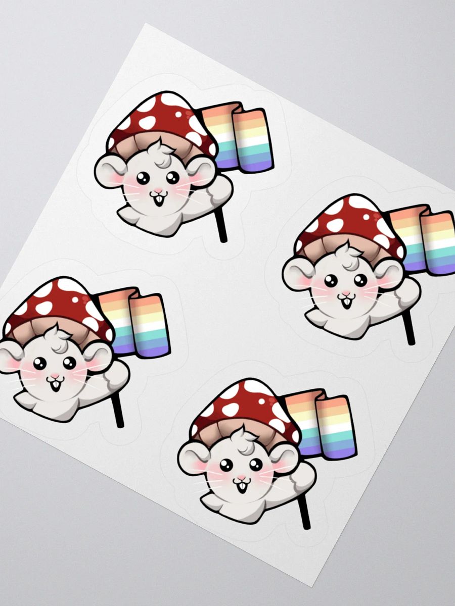 Genderfaunet Pride Flag Stickers product image (2)