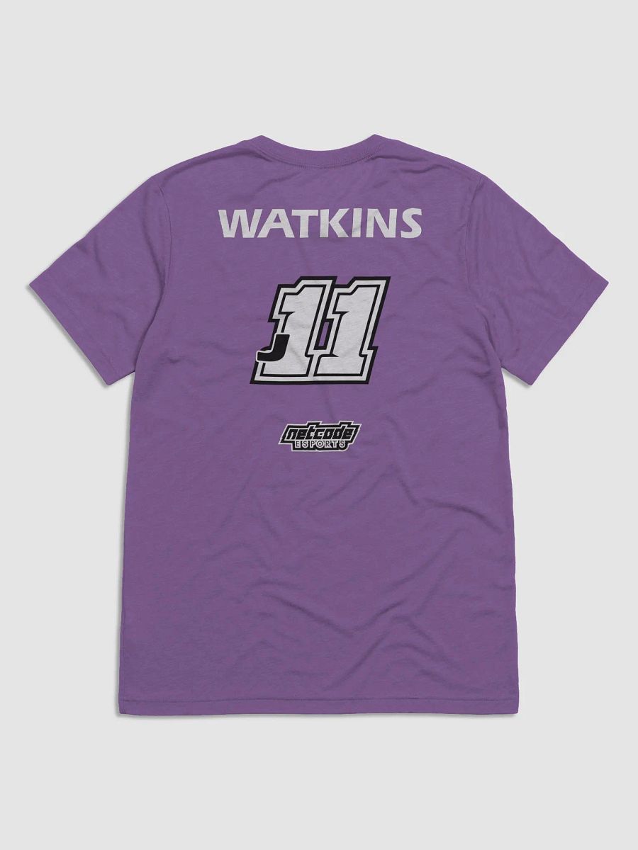 2022 Jerry Watkins #J11 Crew Tee (B&W back) product image (2)