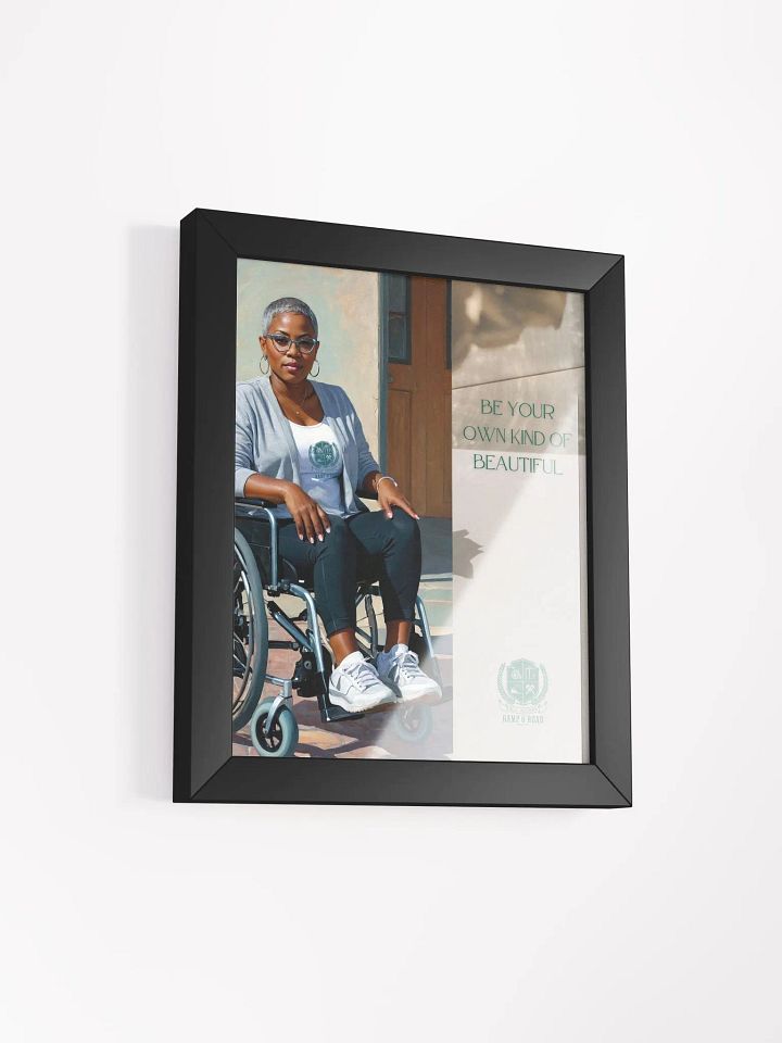 Be Your Own Kind of Beautiful Eco-Framed Matte Art Print product image (22)