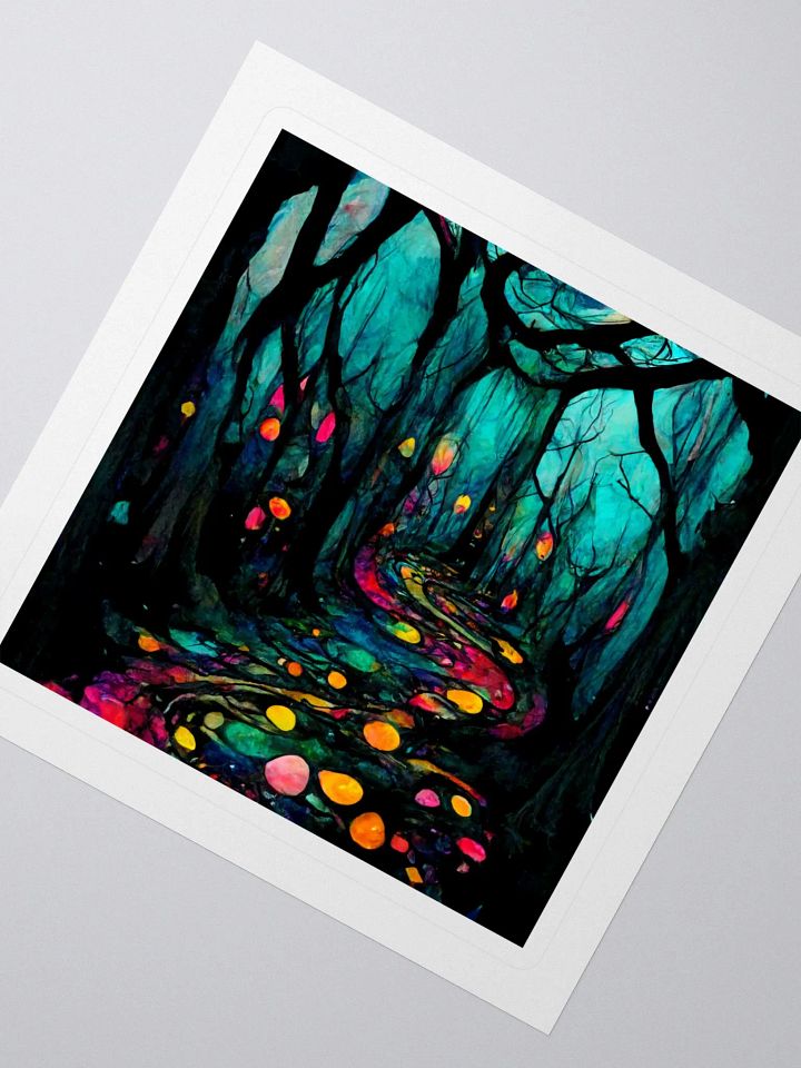 Enchanted Forest Kiss Cut Stickers product image (2)