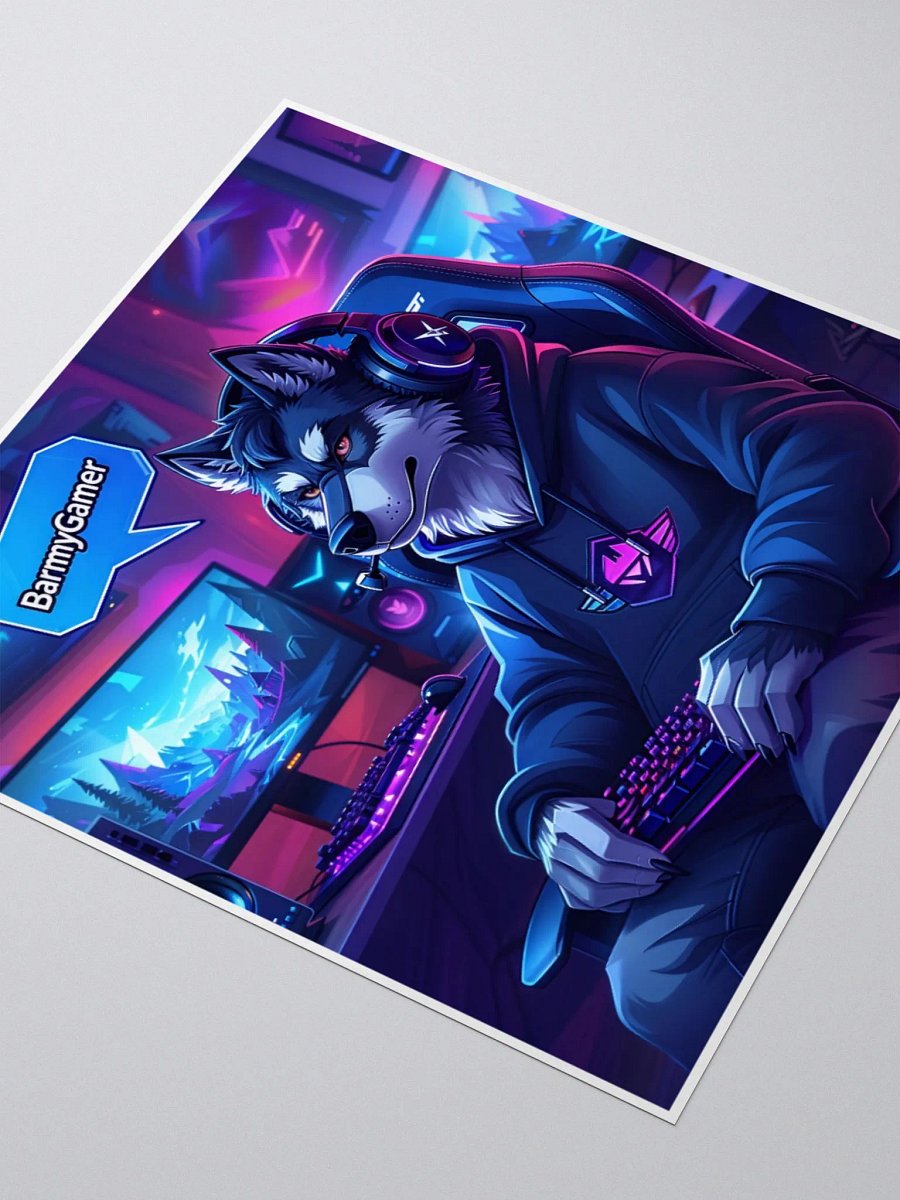 BarmyGamer's Gaming Den Kiss Cut Stickers product image (8)
