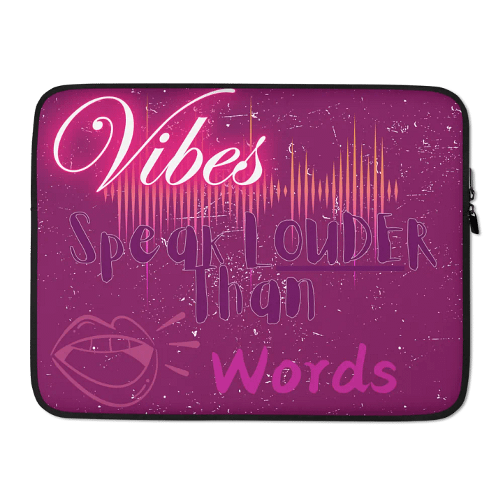 Vibes Laptop Sleeve product image (2)