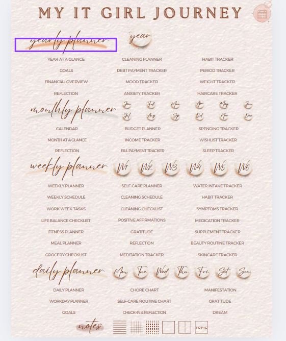 💅 The Boss Babe Planner (Reusable Year After Year) product image (2)