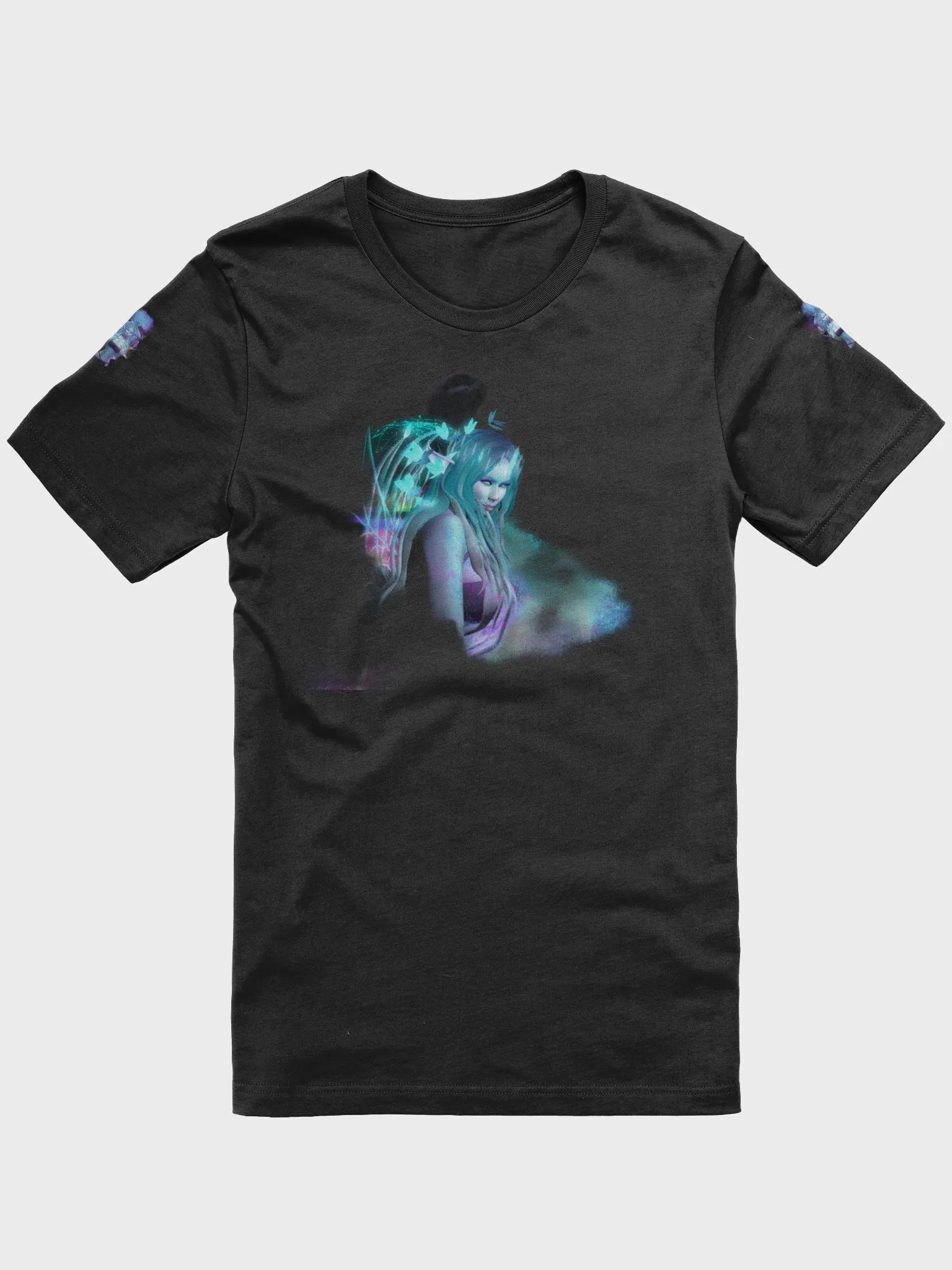 WW lilack Blue fairy particles Bella+Canvas Supersoft T-Shirt unisex product image (1)