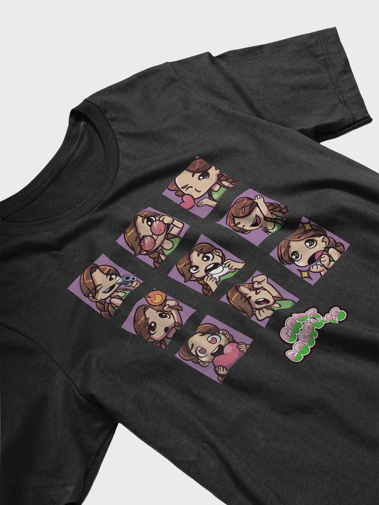 CroftCosplays Emote TShirt - Style 2 product image (3)