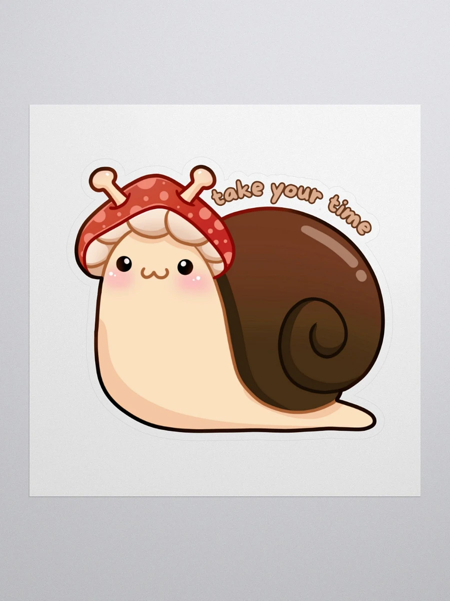 Motivational Snail Sticker product image (1)