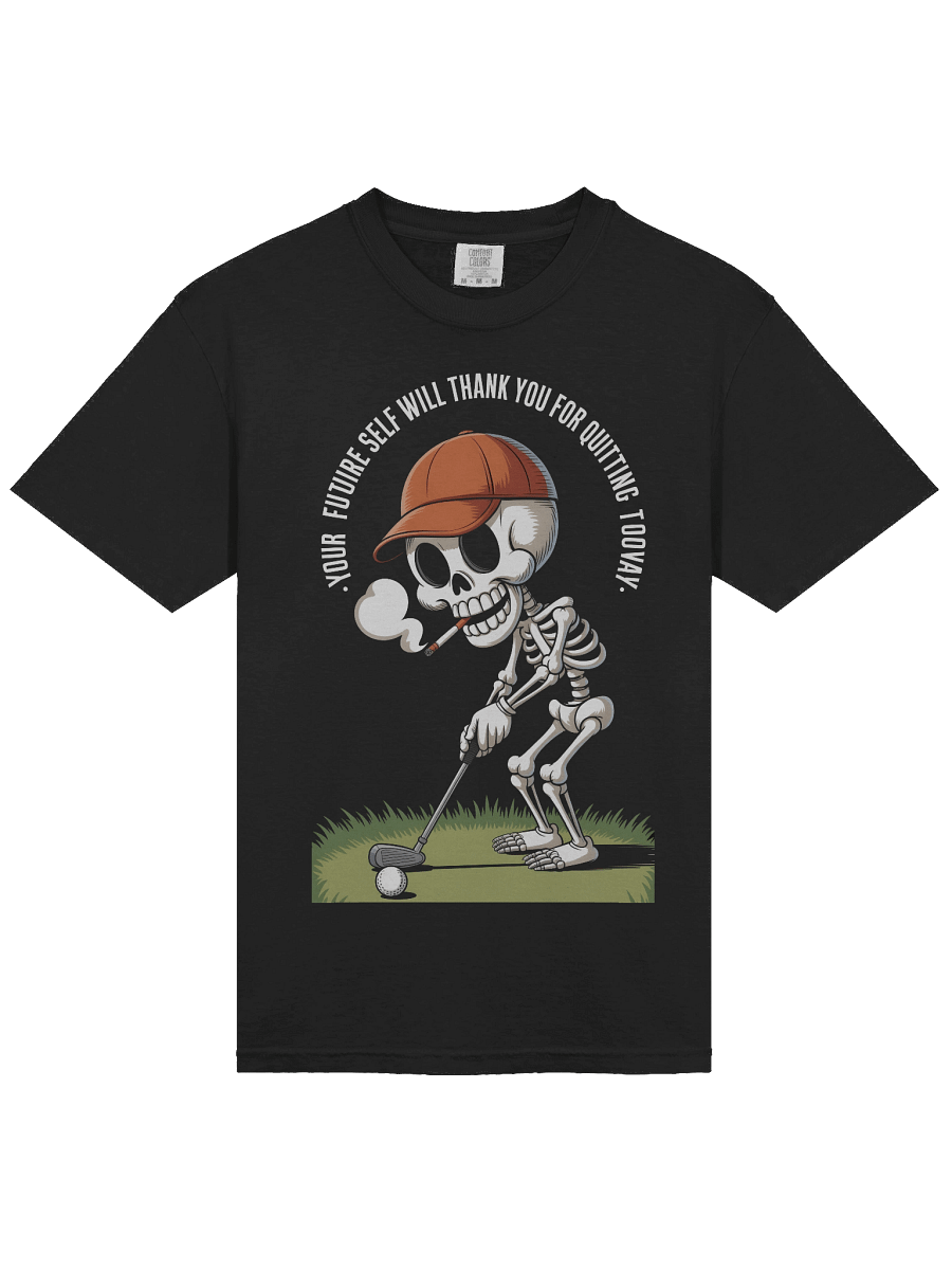Golfing Skeleton Vintage T-Shirt product image (25)
