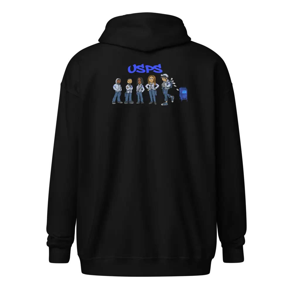 POSTAL KIDD Zip Hoodie product image (7)