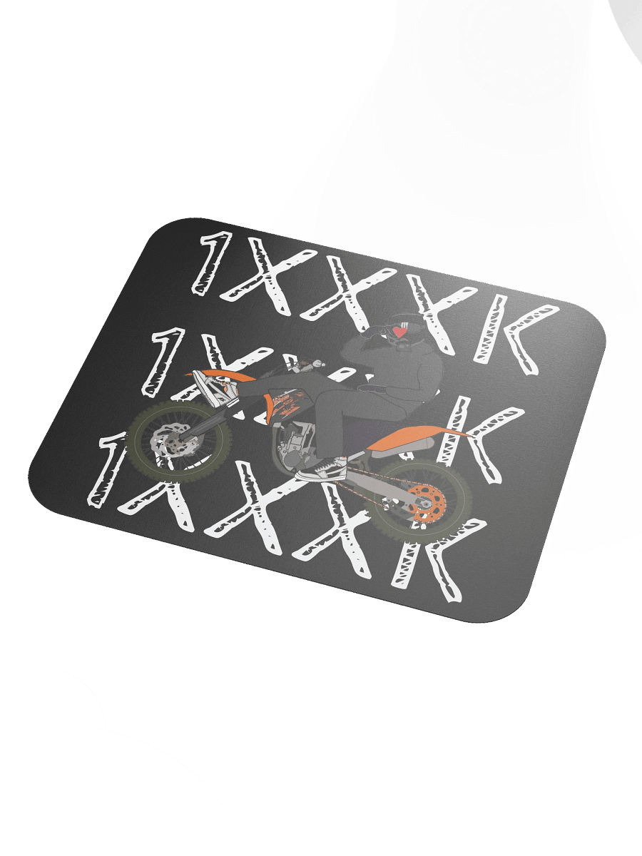 1XXXk w/ Heart-hand | 8.7 x 7.1 in Mousepad product image (3)