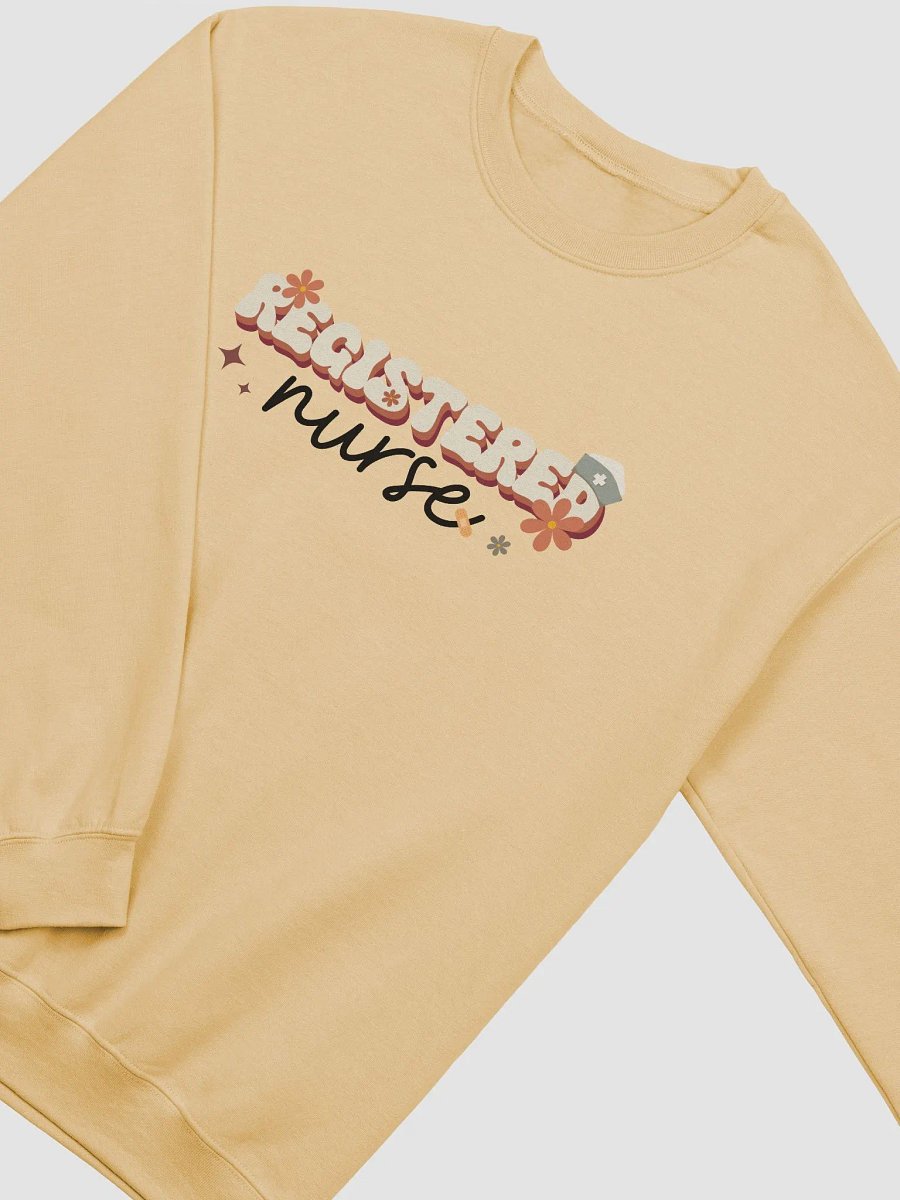 Registered Nurse Retro Sweatshirt - Light Colors product image (4)