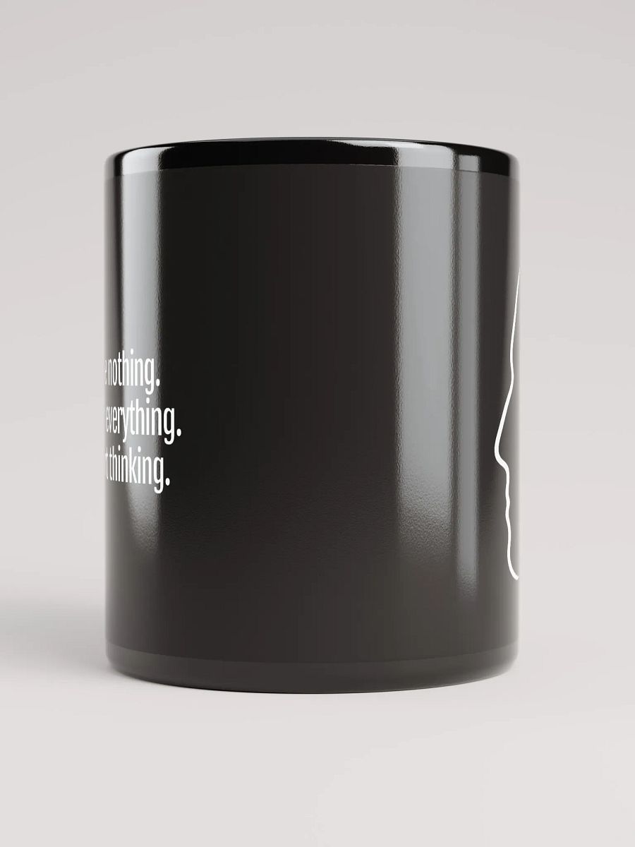 The Thinking Atheist logo mug (black) product image (5)