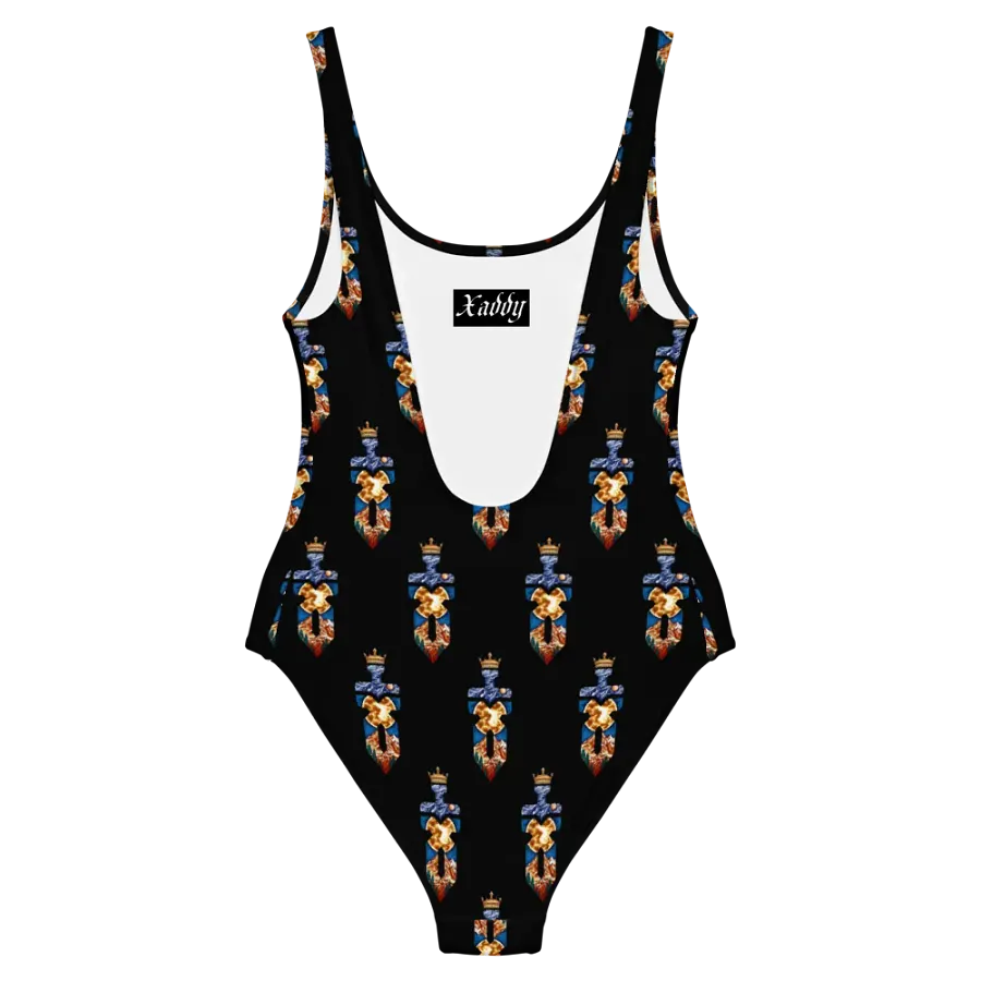 Color Logo One Piece Swimsuit - POA product image (6)
