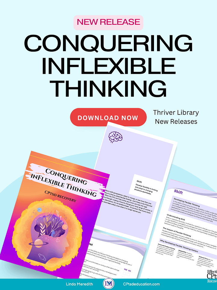 Flexible Thinking: Conquering Inflexible Patterns in CPtsd Recovery product image (2)