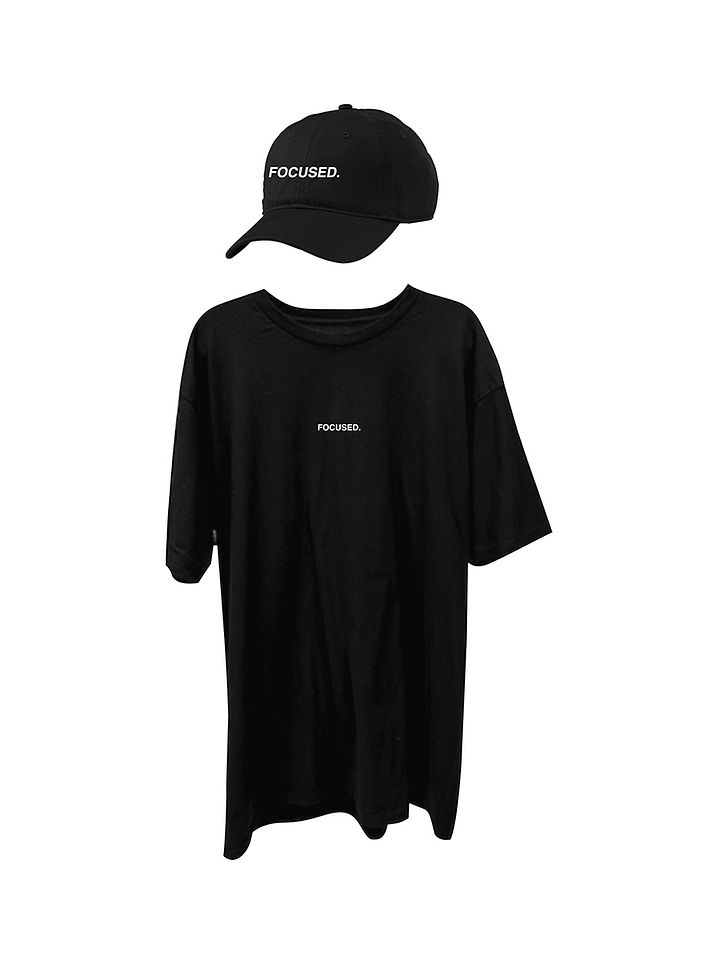 Focused - Hat & T-Shirt product image (1)
