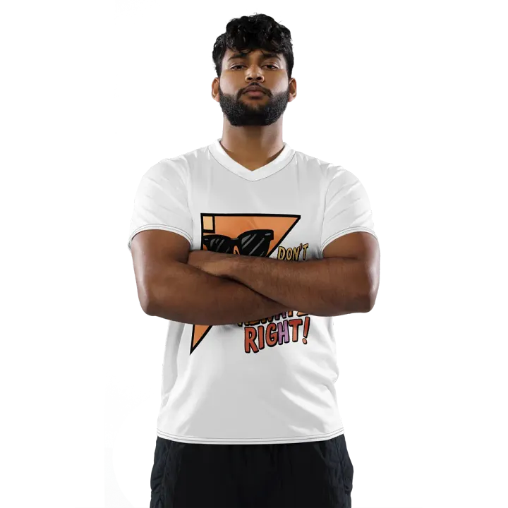 Alwayz Right All-Over Print Recycled Sports Jersey product image (2)