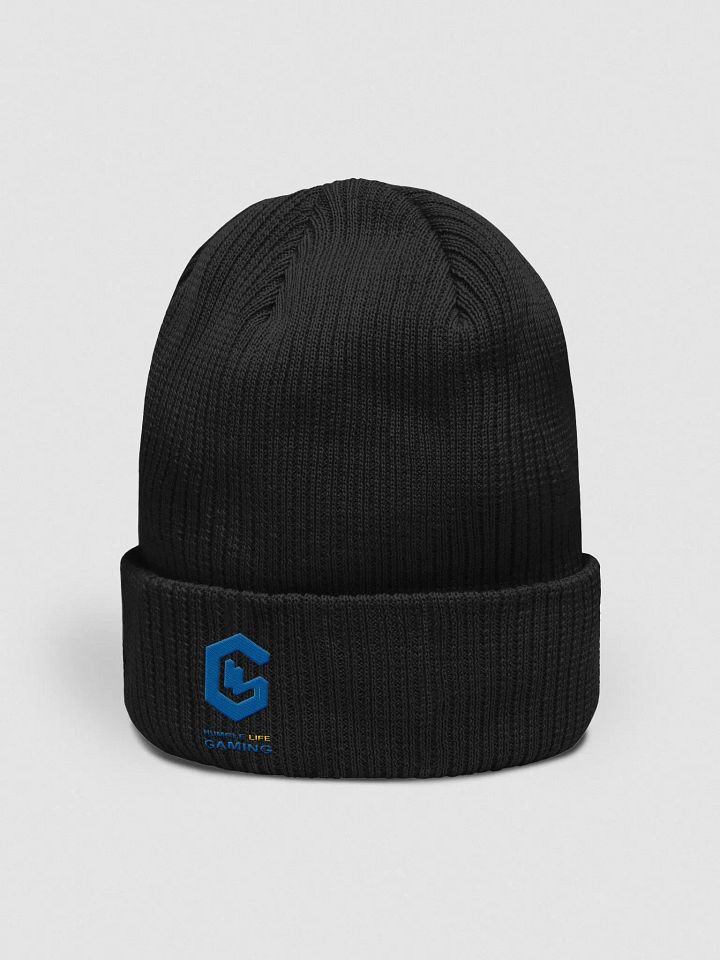 Embroidered Organic Beanie Humble Life Logo product image (2)