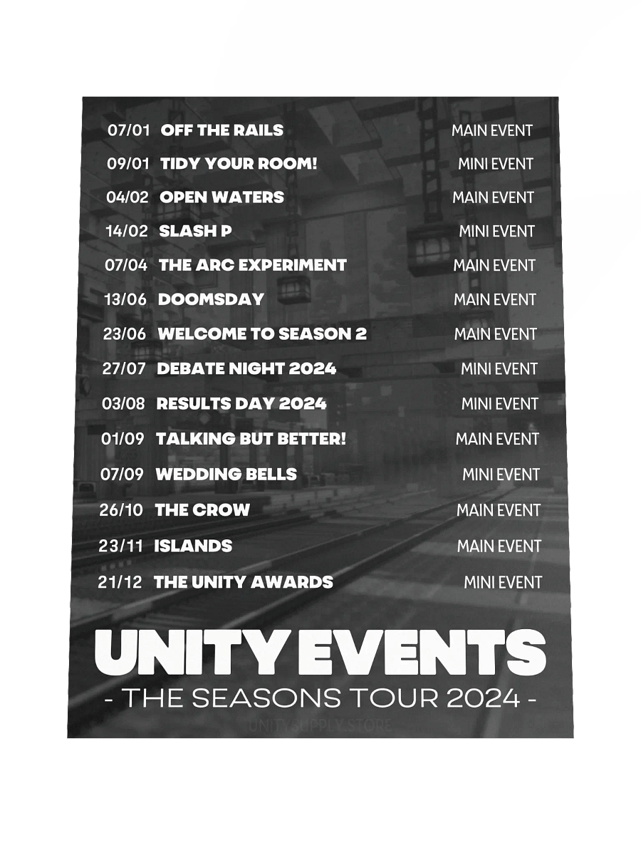 Season 1 & 2 Tour Poster product image (1)