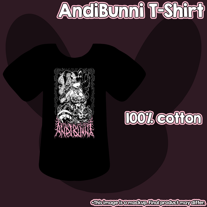 AndiBunni T-Shirt [PREORDER] product image (1)