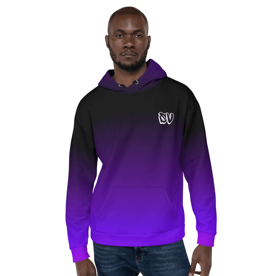 STRAIGHT VIBIN NEON COLOR FADE STYLE SASUKE UCHIHA HOODIE product image (6)