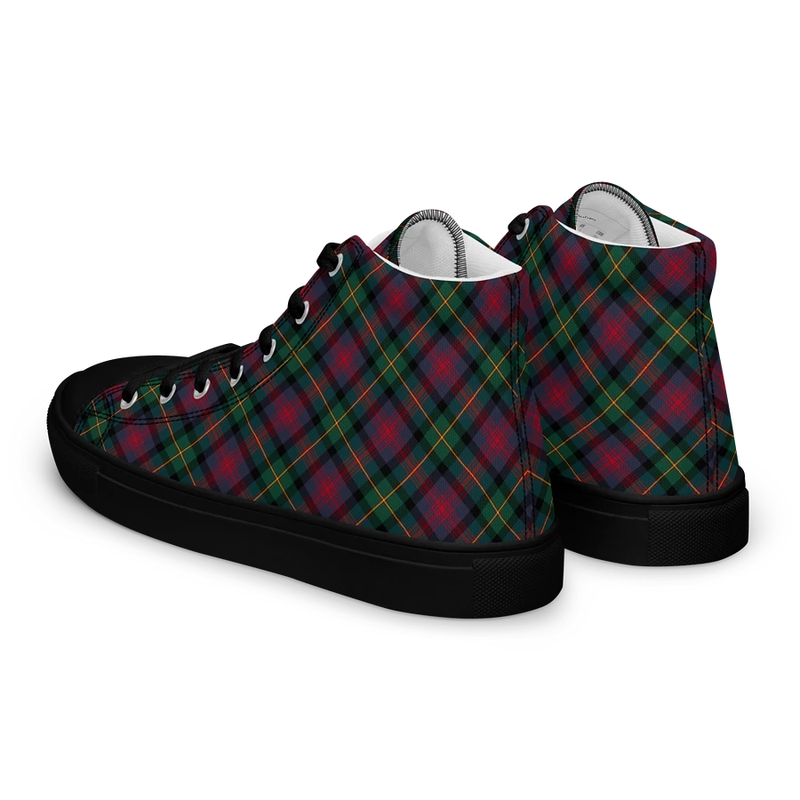 Logan Tartan Men's High Top Shoes product image (9)