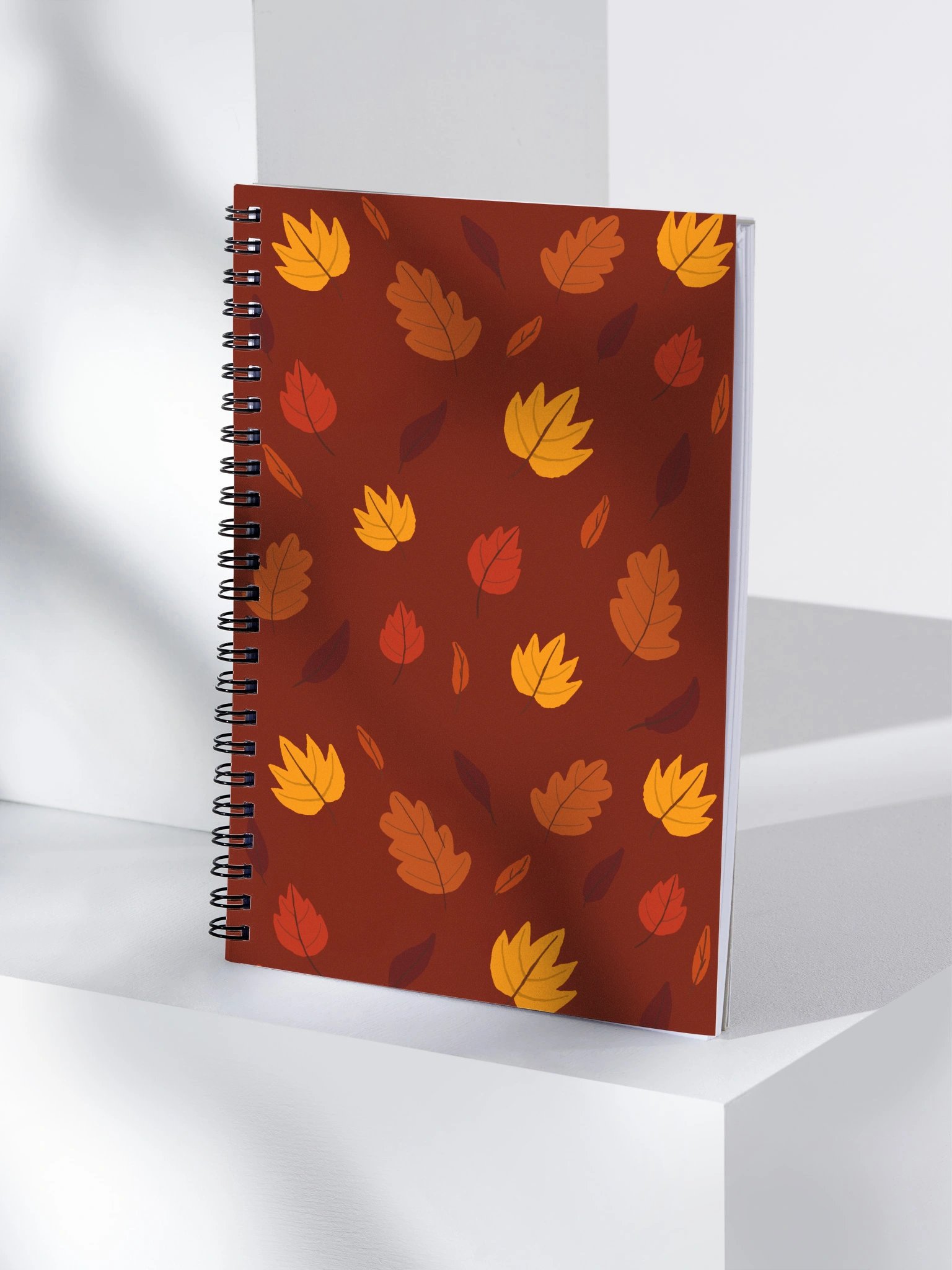 Autumn Leaves Spiral Notebook product image (4)