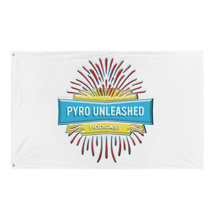 Pyro Unleashed Podcast Flag product image (1)